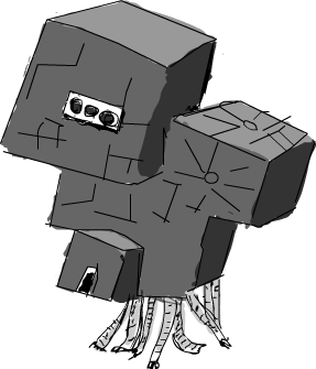 Cube Asteroid Sprite