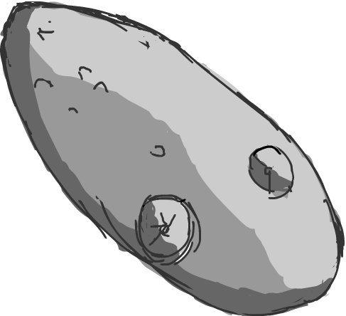 Earth Asteroid Sprite