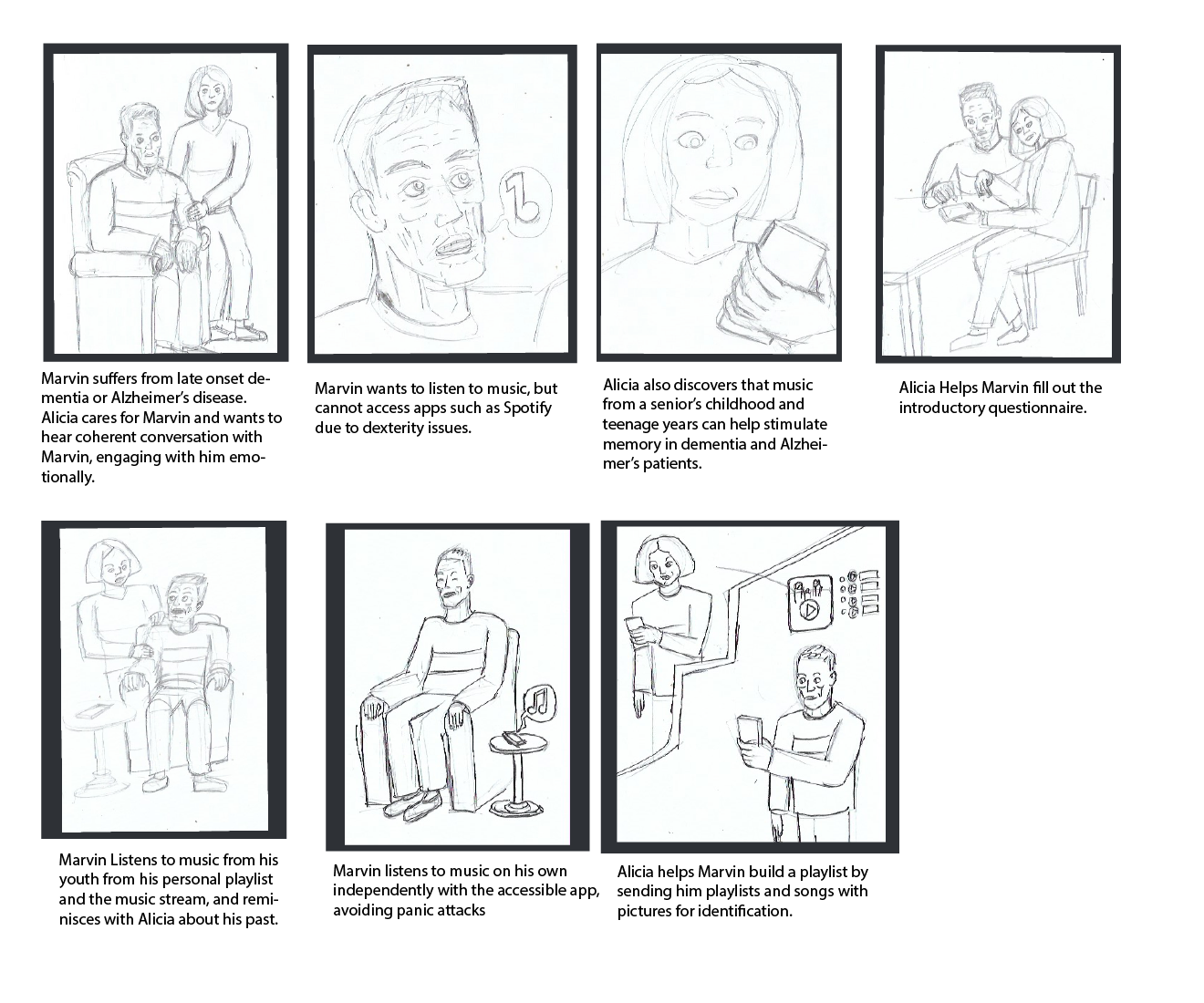 Story Board Altziemers App
