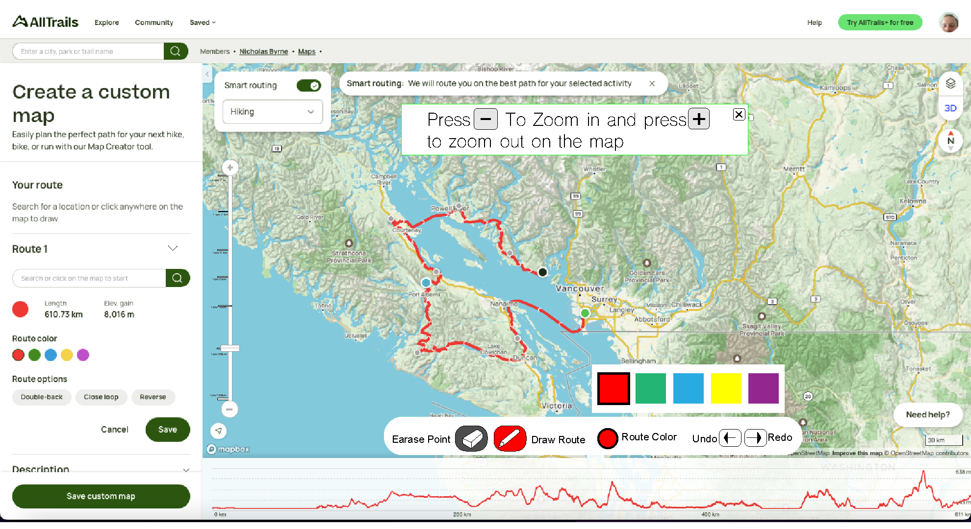 Map drawing Controls