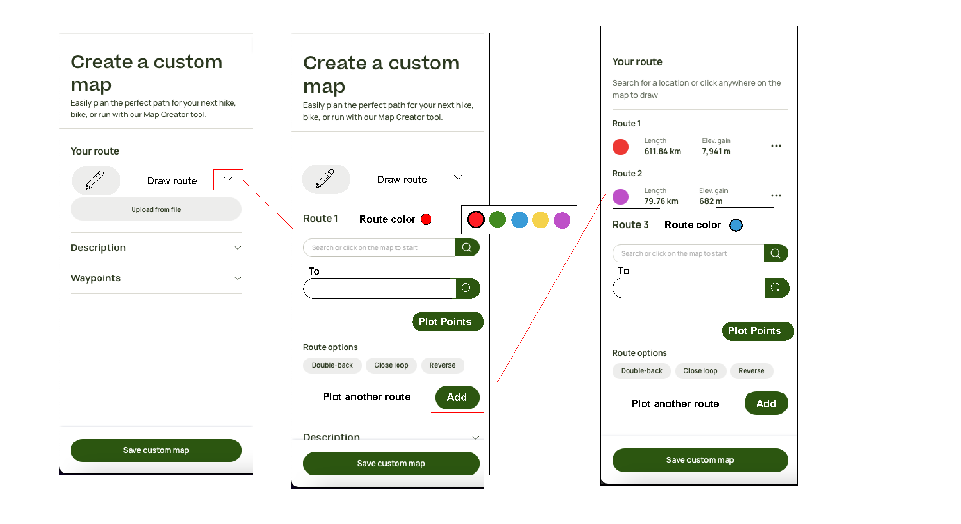 All trails Bar design